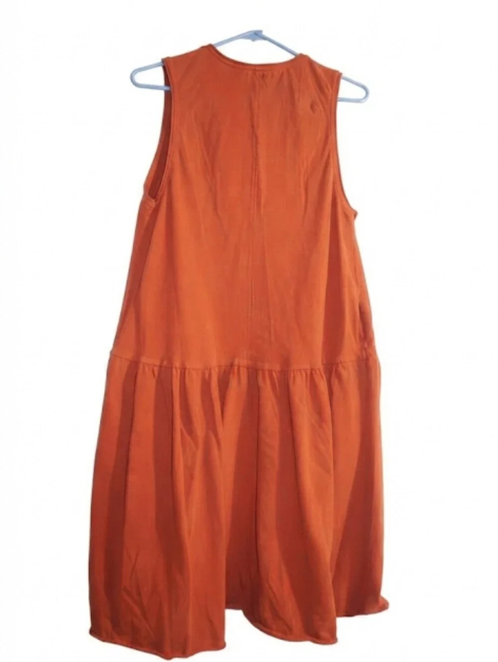 People Easy Street Midi Dress, sleeveless Burnt Orange Size Small